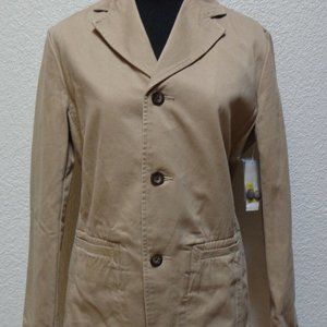 YOUNG MEN/YOUTH KHAKI TAN BLAZER  SIZE 16